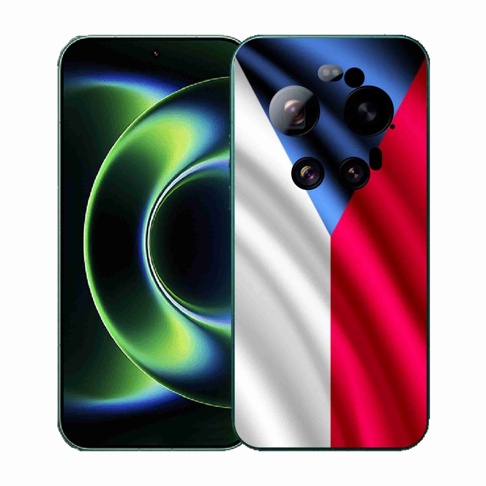Gelový kryt mmCase na Xiaomi 17 Ultra - česká vlajka