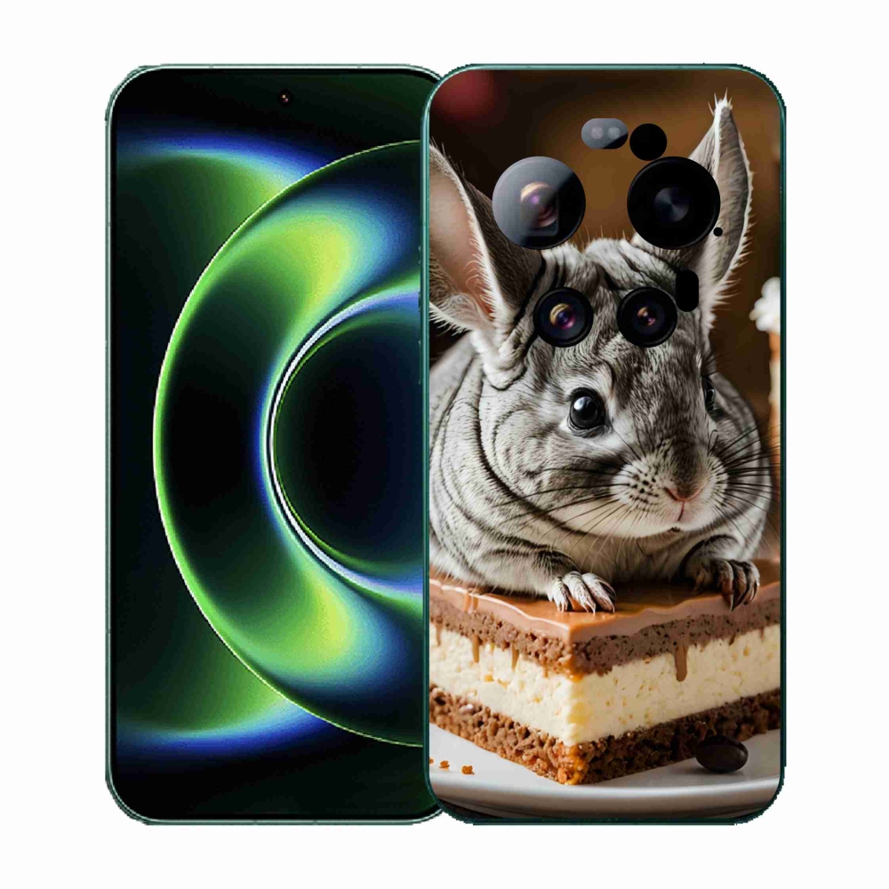 Gelový kryt mmCase na Xiaomi 17 Ultra - činčila