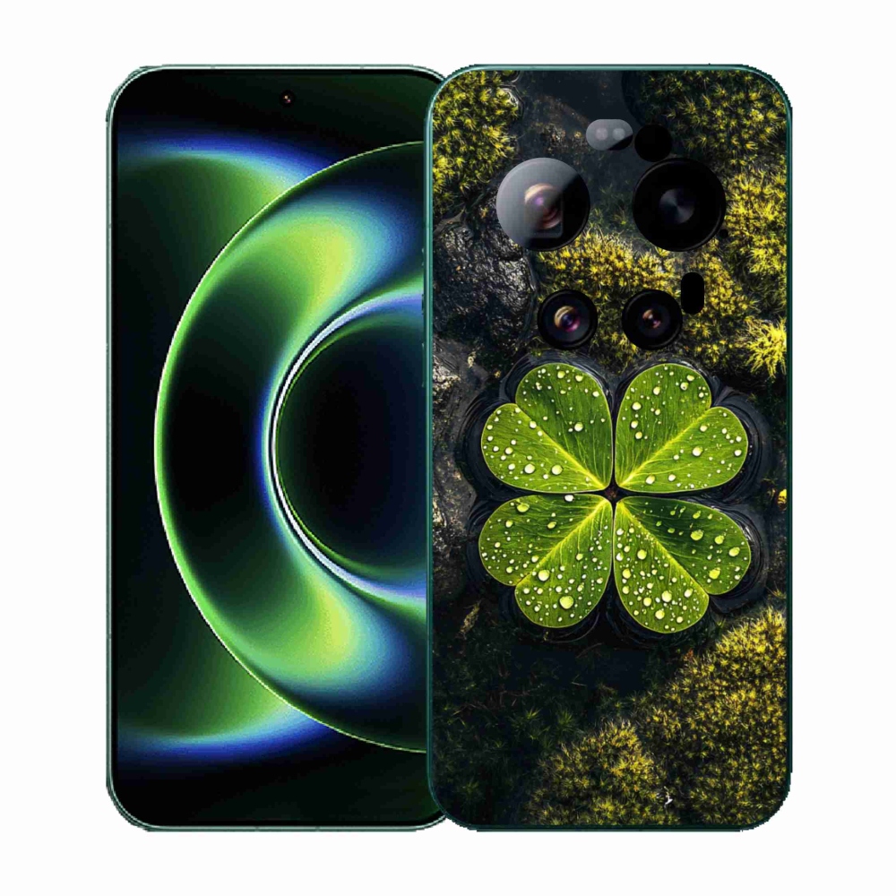 Gelový kryt mmCase na Xiaomi 17 Ultra - čtyřlístek