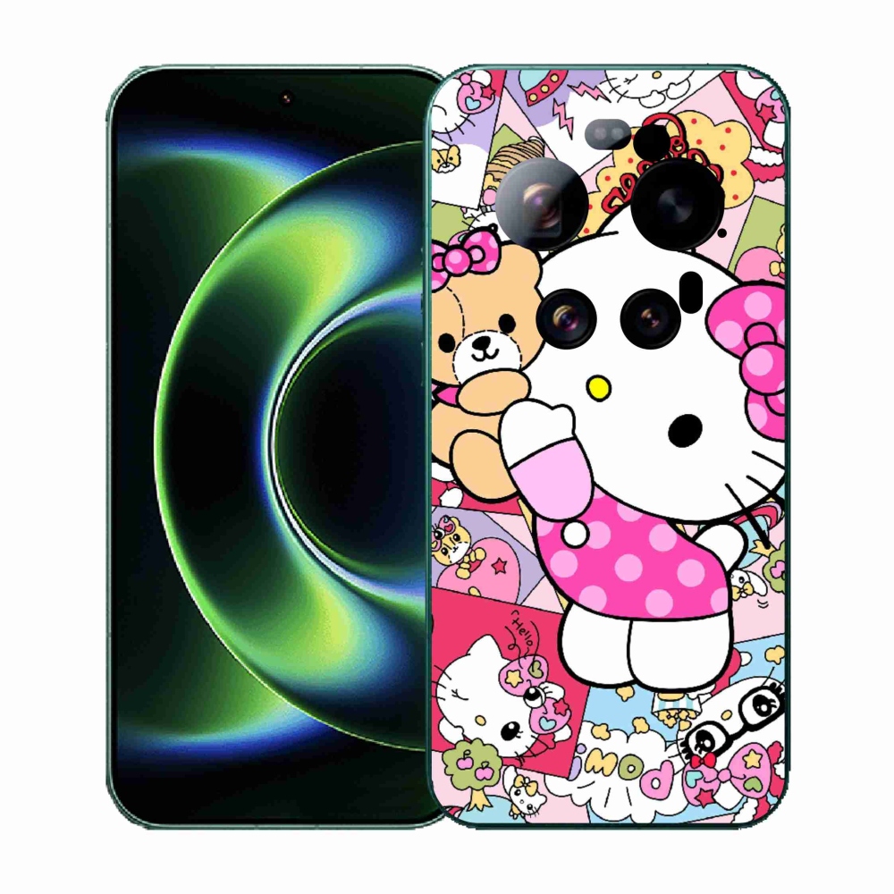 Gelový kryt mmCase na Xiaomi 17 Ultra - cute kitty