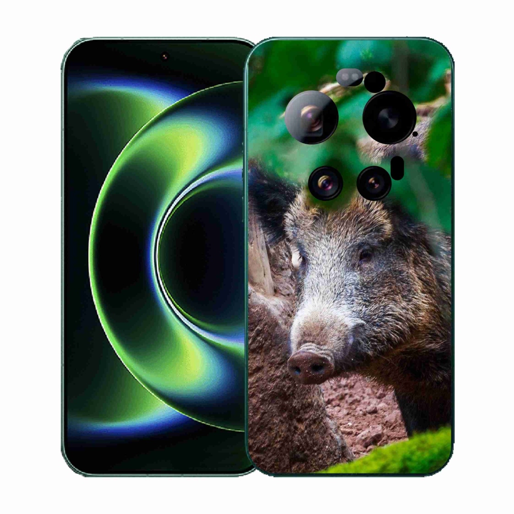 Gelový kryt mmCase na Xiaomi 17 Ultra - divoké prase