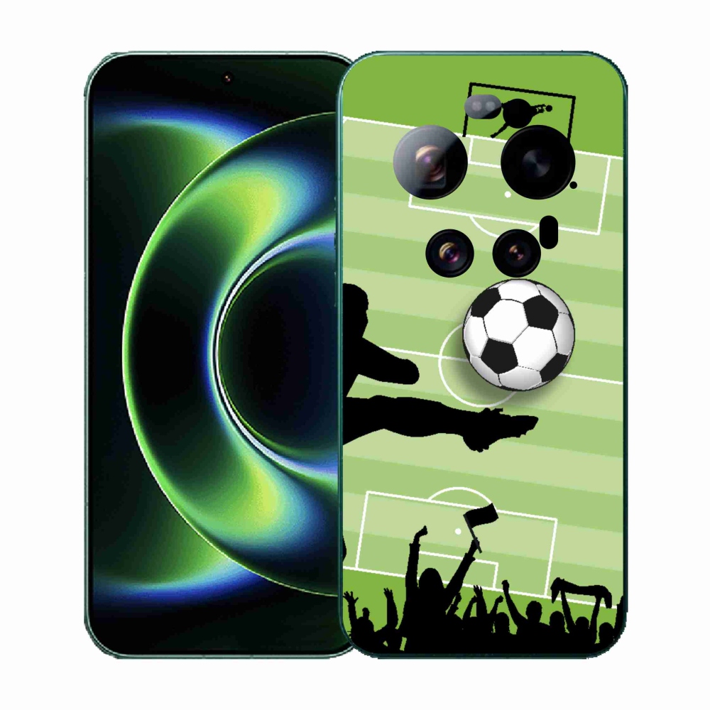 Gelový kryt mmCase na Xiaomi 17 Ultra - fotbal 3