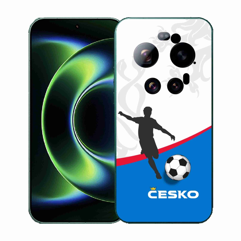 Gelový kryt mmCase na Xiaomi 17 Ultra - fotbal Česko 1