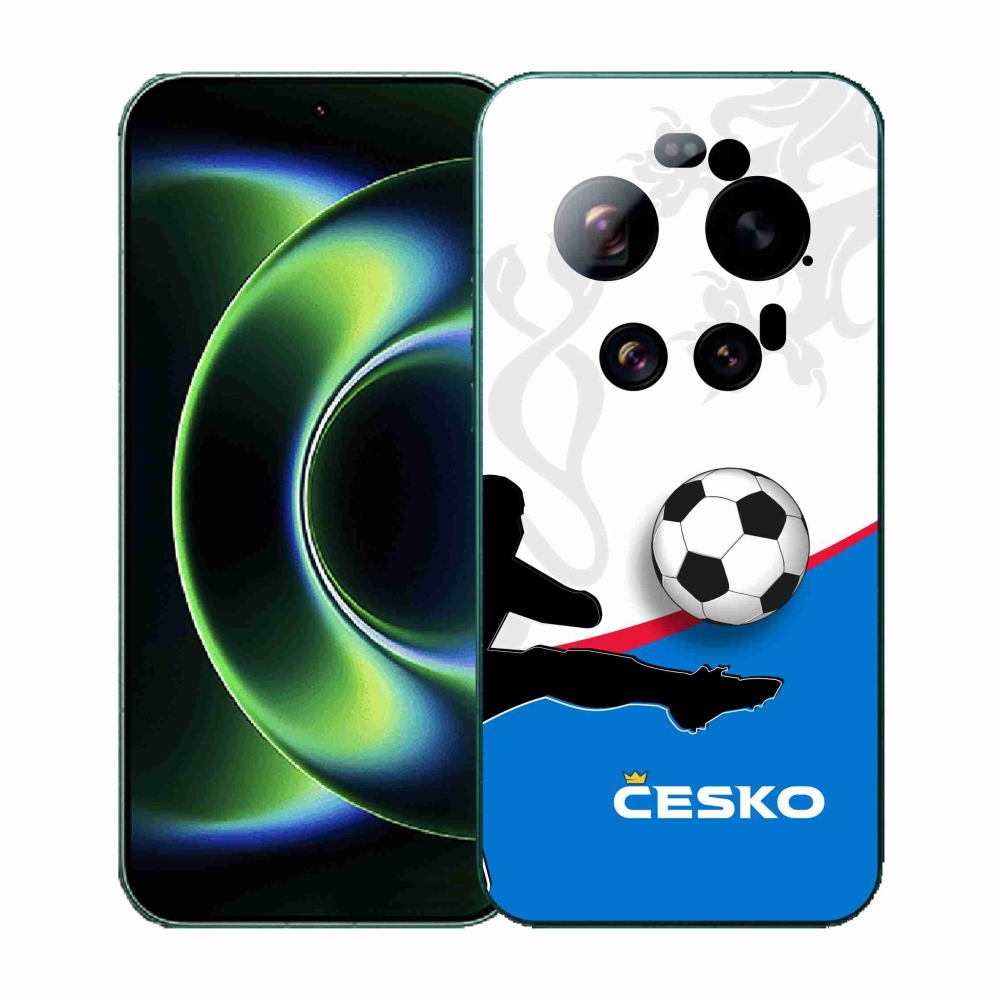 Gelový kryt mmCase na Xiaomi 17 Ultra - fotbal Česko 3