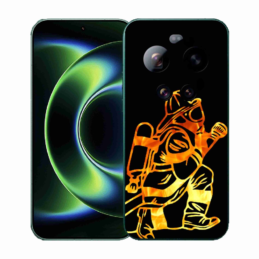 Gelový kryt mmCase na Xiaomi 17 Ultra - hasič 1