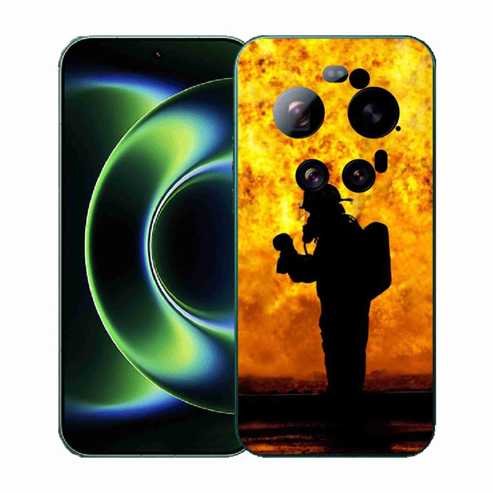 Gelový kryt mmCase na Xiaomi 17 Ultra - hasič