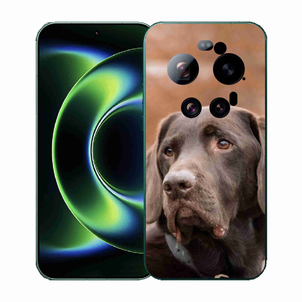 Gelový kryt mmCase na Xiaomi 17 Ultra - hnědý labrador