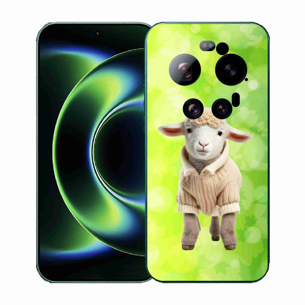 Gelový kryt mmCase na Xiaomi 17 Ultra - jehně ve svetru