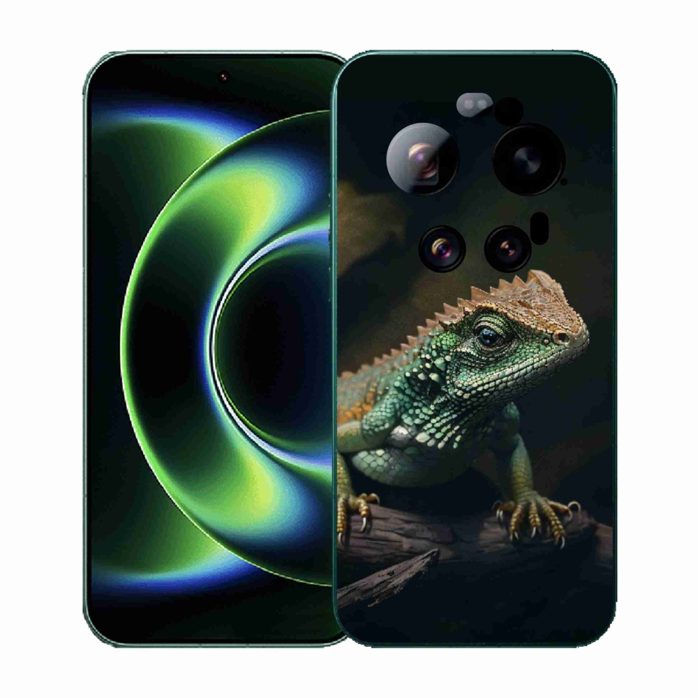 Gelový kryt mmCase na Xiaomi 17 Ultra - ještěr