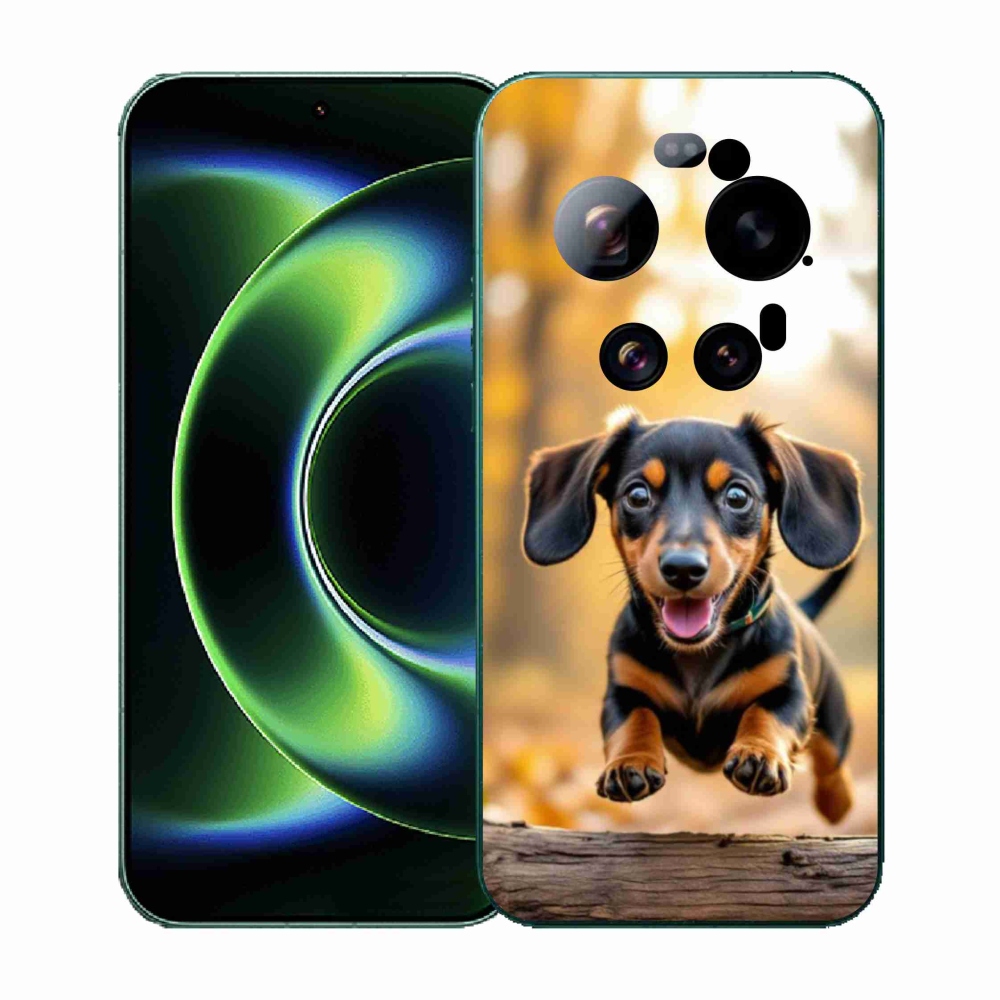 Gelový kryt mmCase na Xiaomi 17 Ultra - jezevčík 2