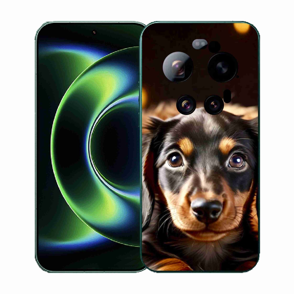 Gelový kryt mmCase na Xiaomi 17 Ultra - jezevčík