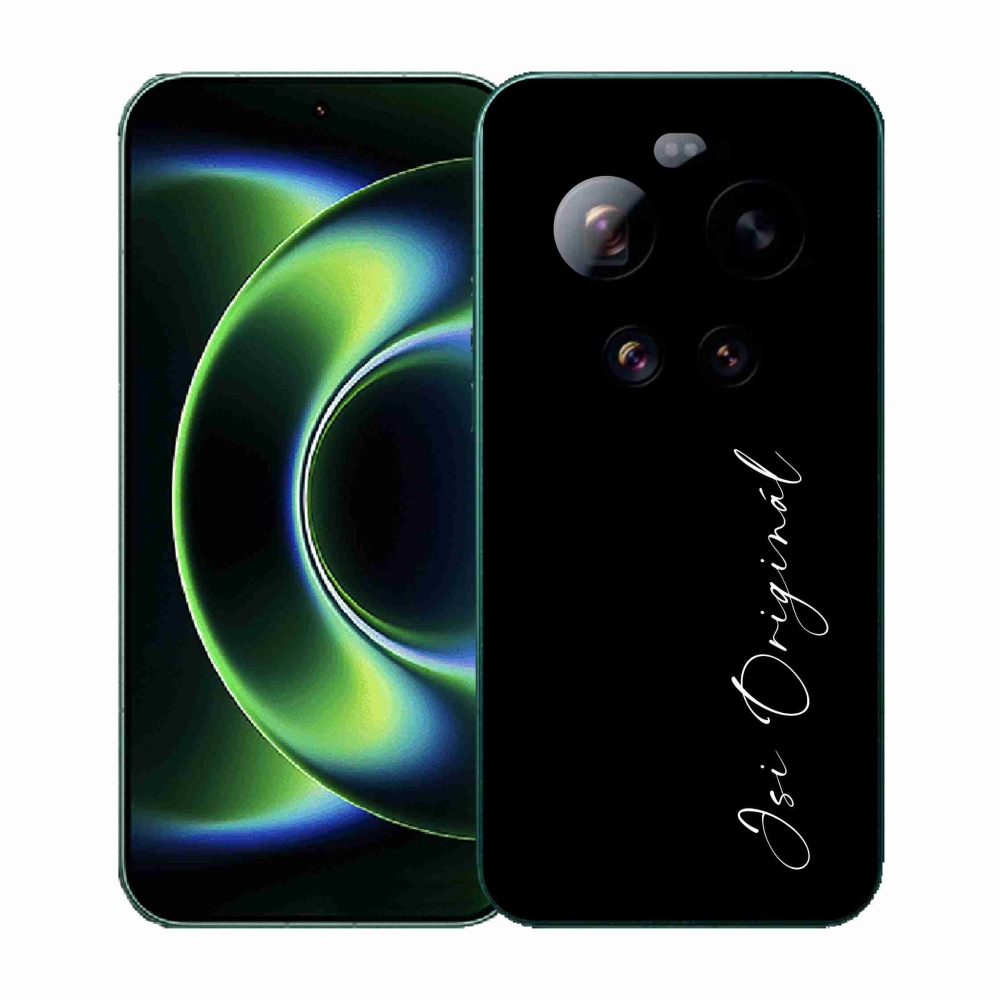 Gelový kryt mmCase na Xiaomi 17 Ultra - jsi originál černé pozadí