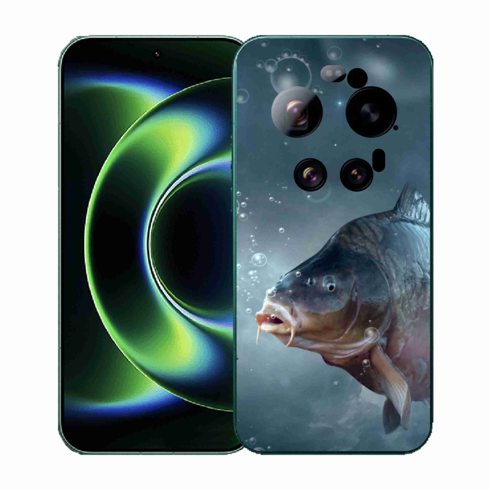 Gelový kryt mmCase na Xiaomi 17 Ultra - kapr a bublinky