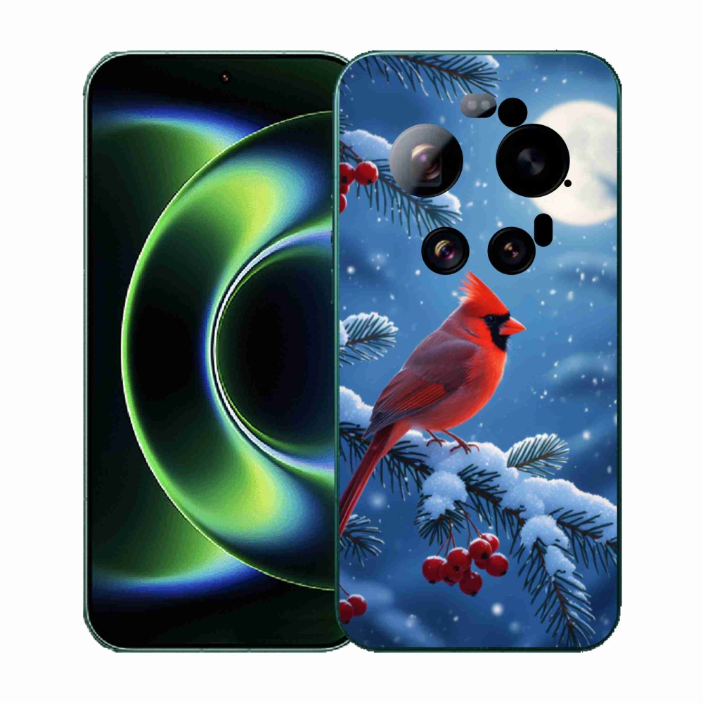 Gelový kryt mmCase na Xiaomi 17 Ultra - kardinál červený