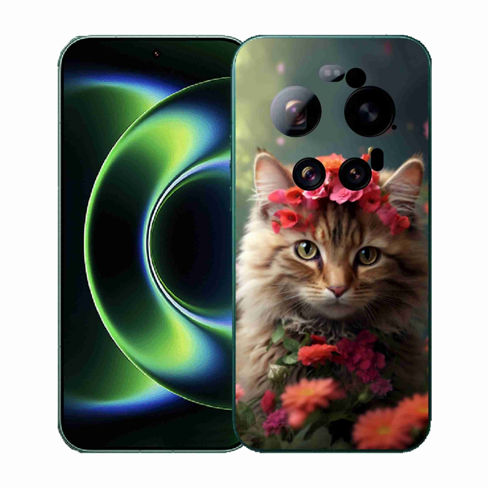 Gelový kryt mmCase na Xiaomi 17 Ultra - kočíčí princezna