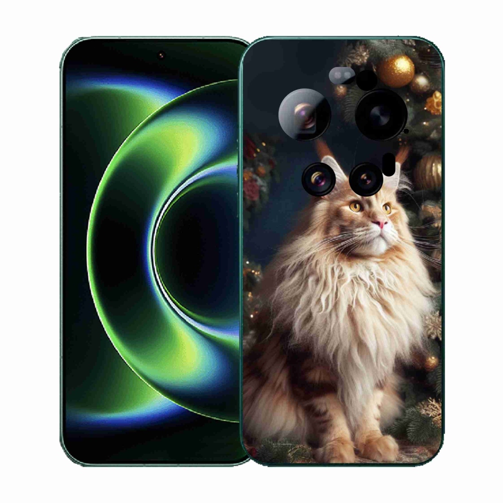 Gelový kryt mmCase na Xiaomi 17 Ultra - kočka u stromku