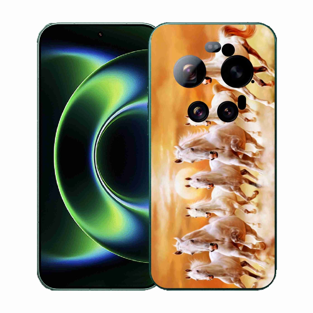 Gelový kryt mmCase na Xiaomi 17 Ultra - koně 2