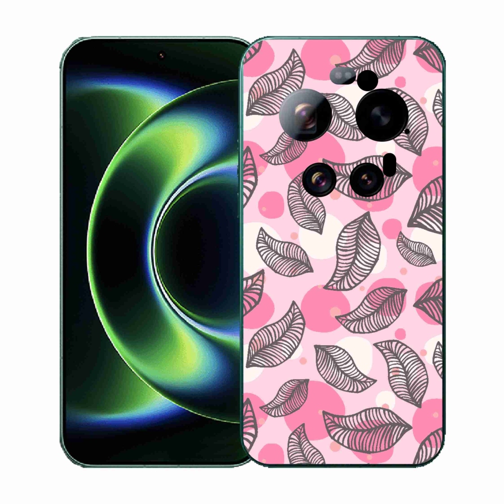 Gelový kryt mmCase na Xiaomi 17 Ultra - kreslené padající listy