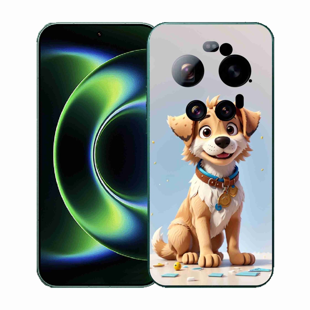 Gelový kryt mmCase na Xiaomi 17 Ultra - kreslené štěně