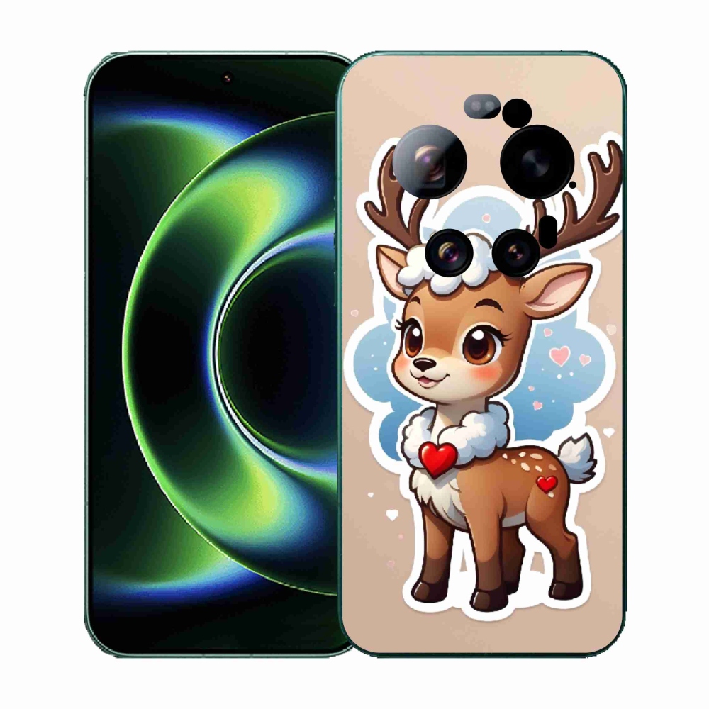 Gelový kryt mmCase na Xiaomi 17 Ultra - kreslený sob