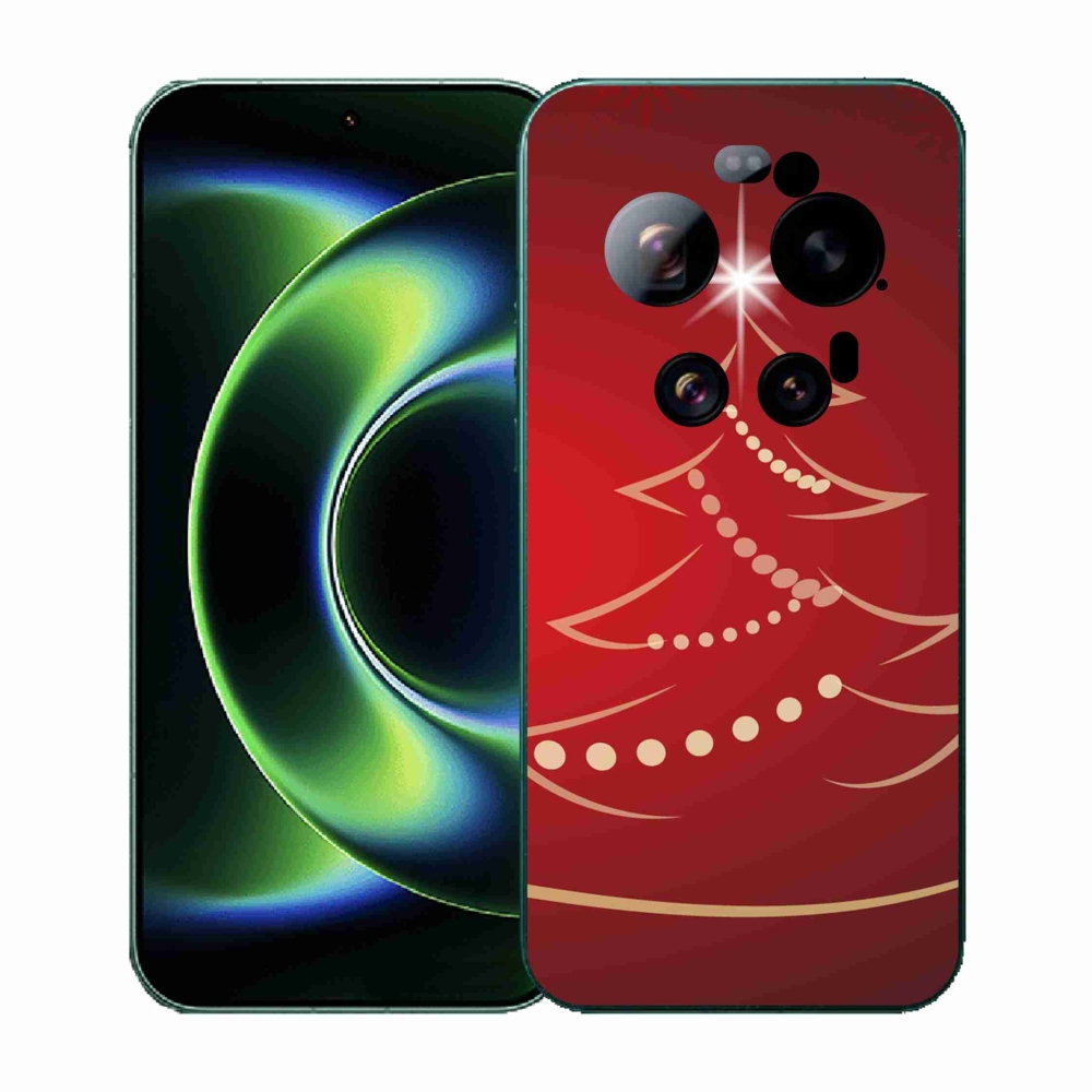 Gelový kryt mmCase na Xiaomi 17 Ultra - kreslený vánoční stromek