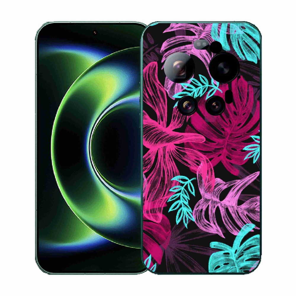 Gelový kryt mmCase na Xiaomi 17 Ultra - květiny 1