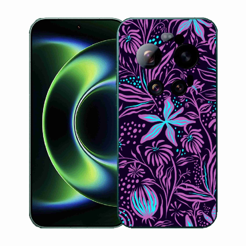 Gelový kryt mmCase na Xiaomi 17 Ultra - květiny 2