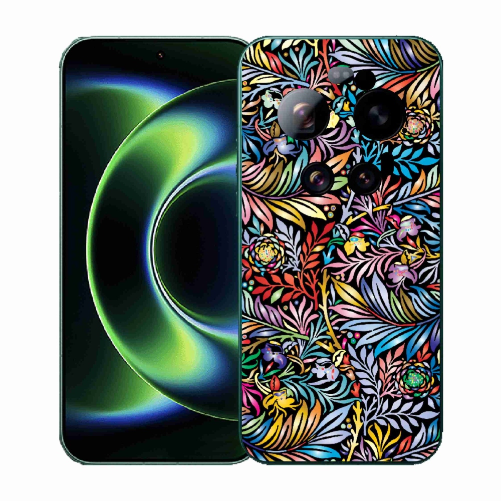 Gelový kryt mmCase na Xiaomi 17 Ultra - květiny 5