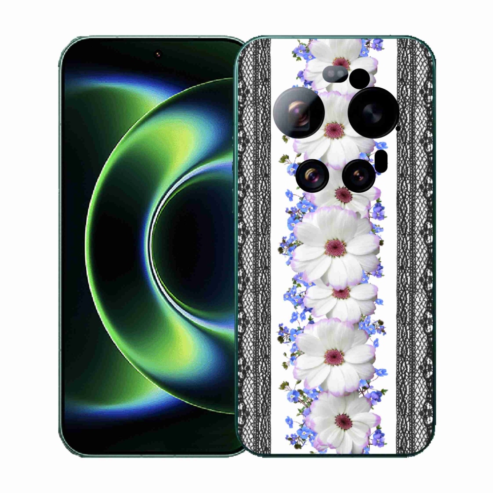 Gelový kryt mmCase na Xiaomi 17 Ultra - květiny 8