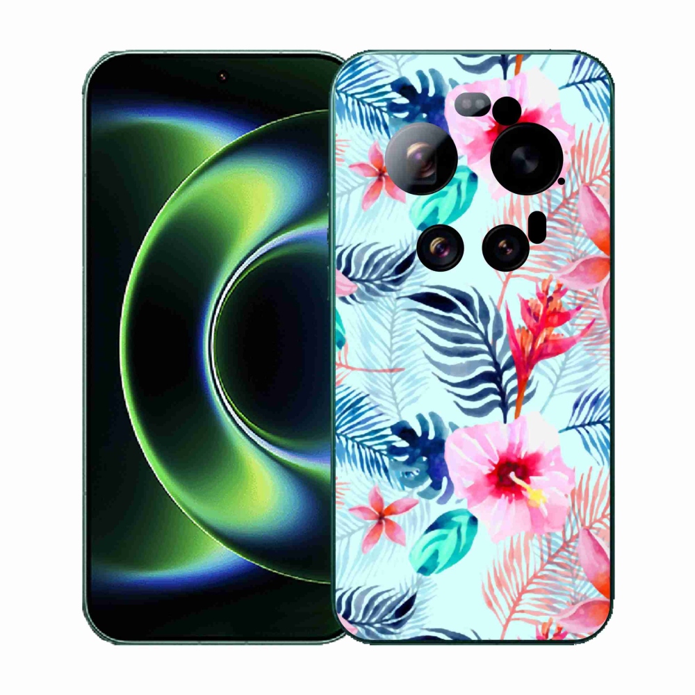 Gelový kryt mmCase na Xiaomi 17 Ultra - květiny