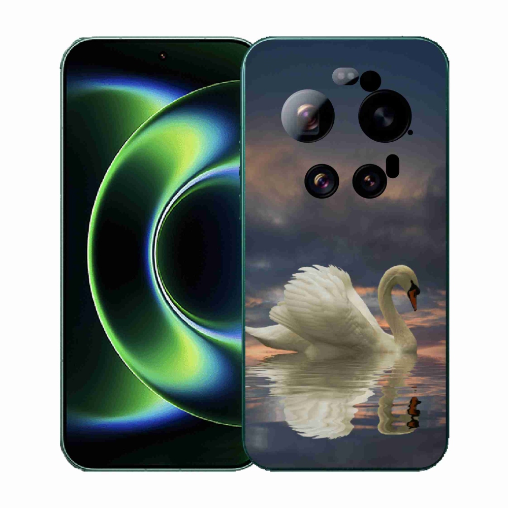 Gelový kryt mmCase na Xiaomi 17 Ultra - labuť