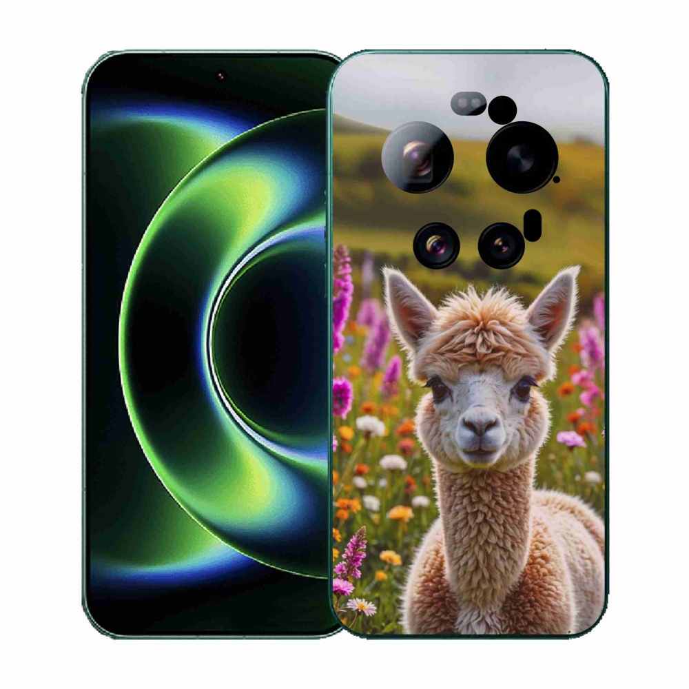 Gelový kryt mmCase na Xiaomi 17 Ultra - lama na louce