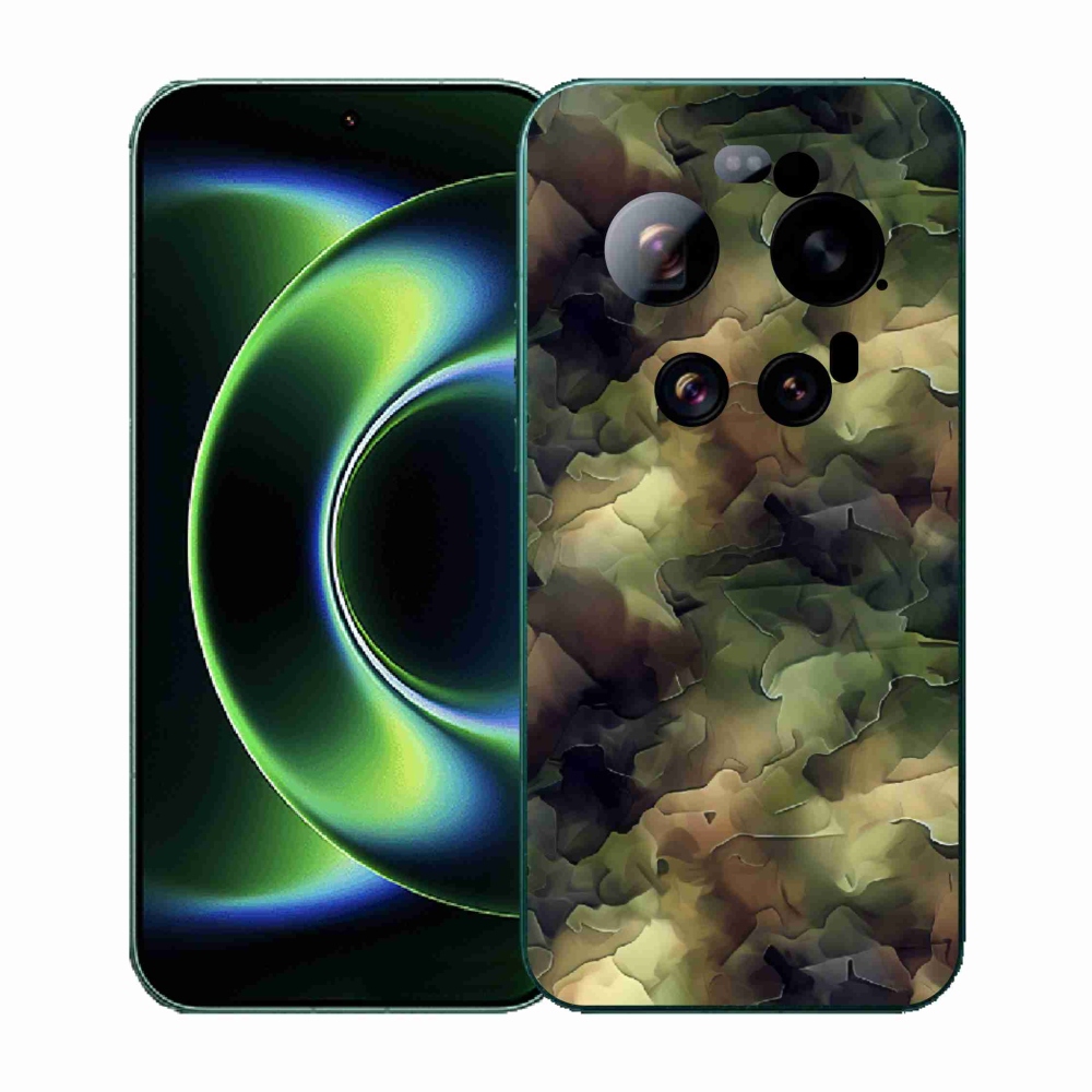 Gelový kryt mmCase na Xiaomi 17 Ultra - maskáčový vzor 10