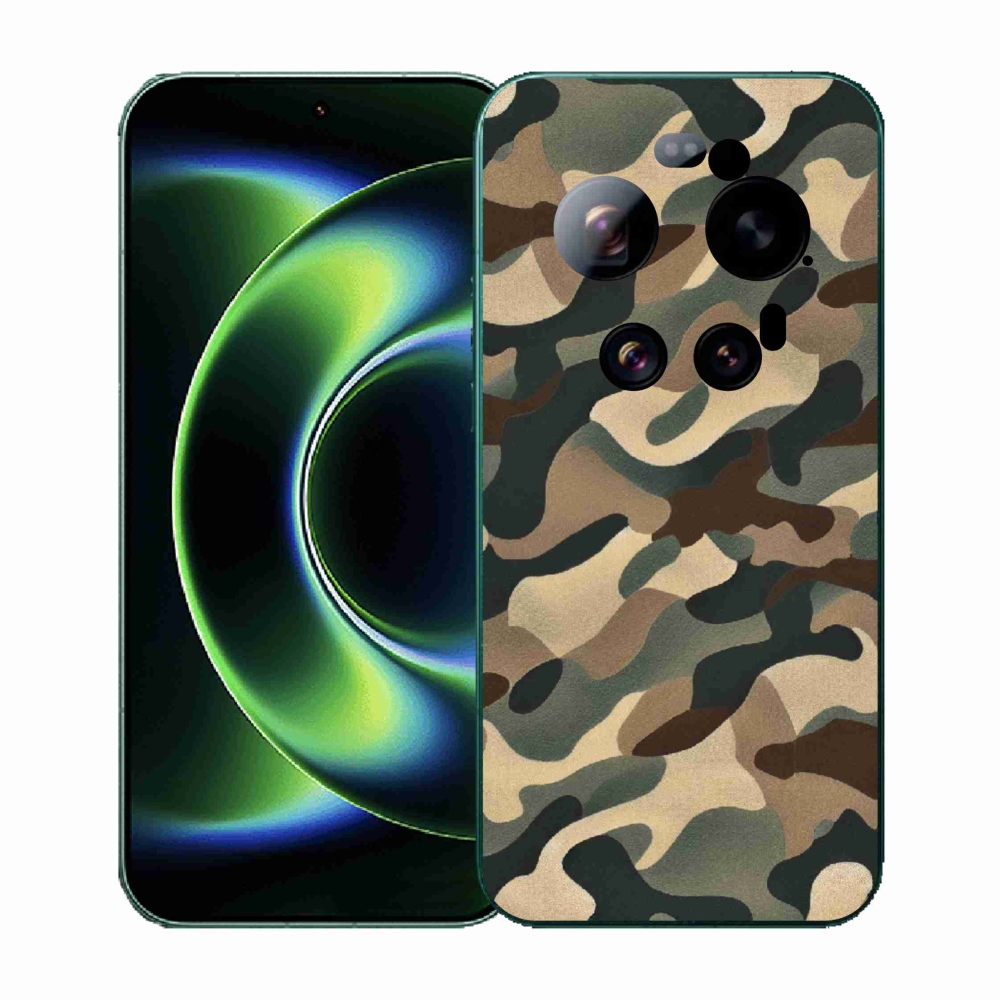 Gelový kryt mmCase na Xiaomi 17 Ultra - maskáčový vzor 11