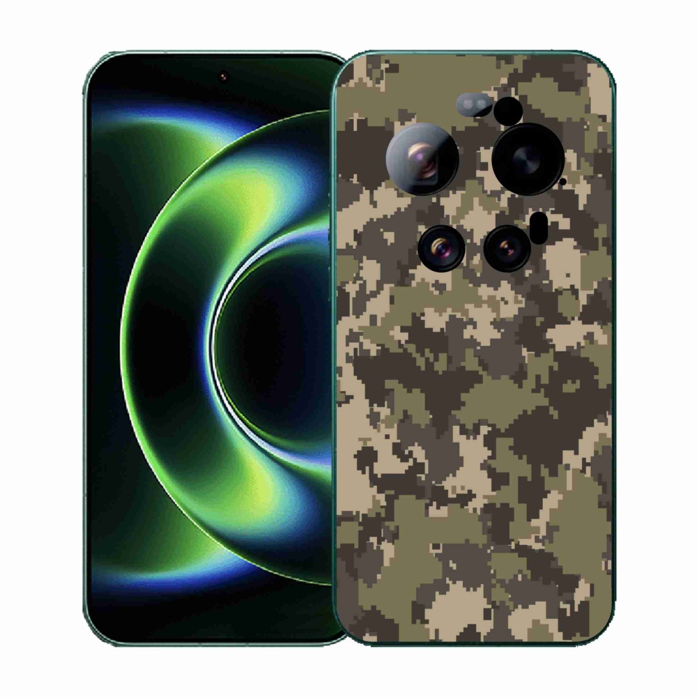 Gelový kryt mmCase na Xiaomi 17 Ultra - maskáčový vzor 12