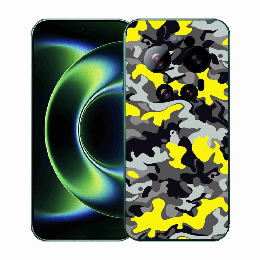 Gelový kryt mmCase na Xiaomi 17 Ultra - maskáčový vzor 6