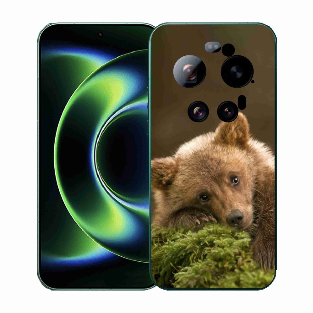 Gelový kryt mmCase na Xiaomi 17 Ultra - medvěd