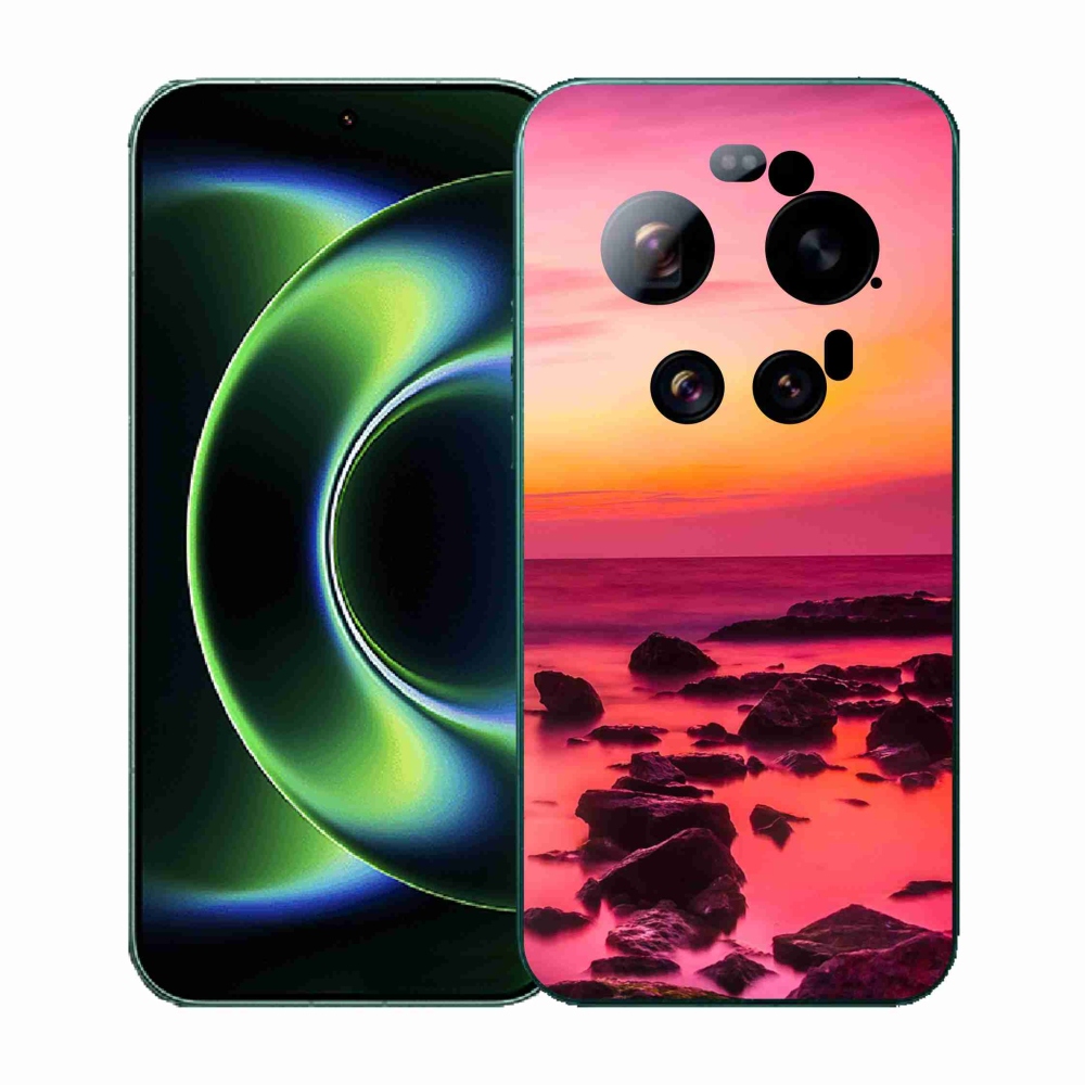 Gelový kryt mmCase na Xiaomi 17 Ultra - moře a záře