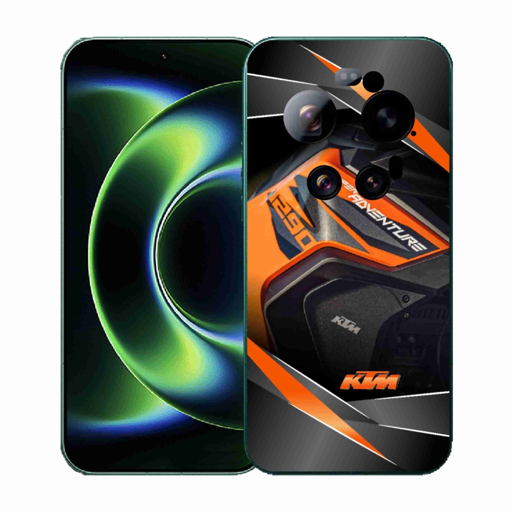 Gelový kryt mmCase na Xiaomi 17 Ultra - motorka ktm