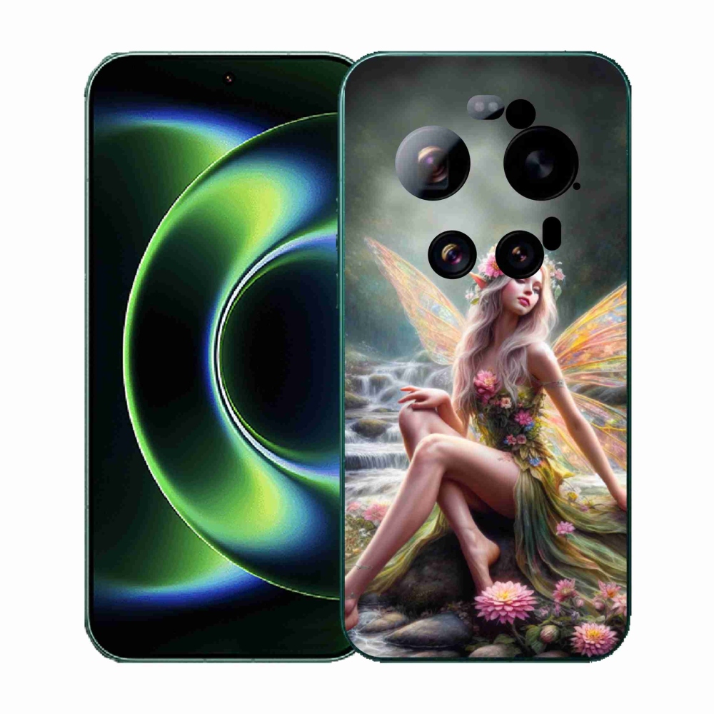 Gelový kryt mmCase na Xiaomi 17 Ultra - motýlí žena 1