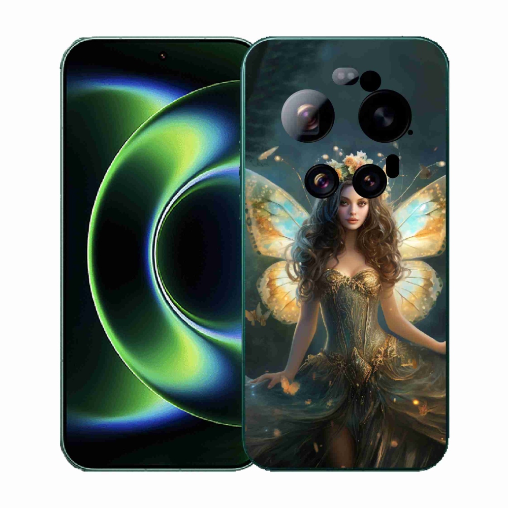 Gelový kryt mmCase na Xiaomi 17 Ultra - motýlí žena