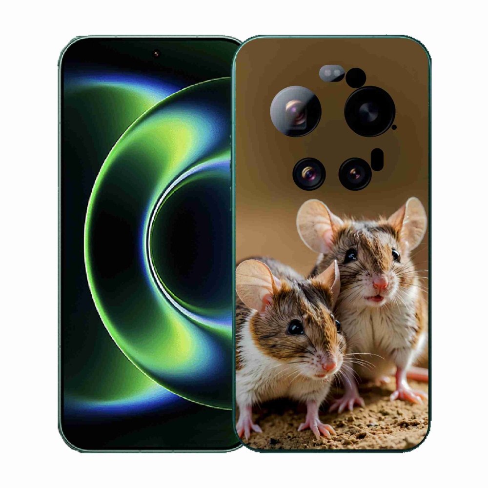 Gelový kryt mmCase na Xiaomi 17 Ultra - myší duo