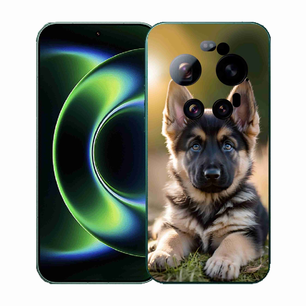 Gelový kryt mmCase na Xiaomi 17 Ultra - německý ovčák v přírodě