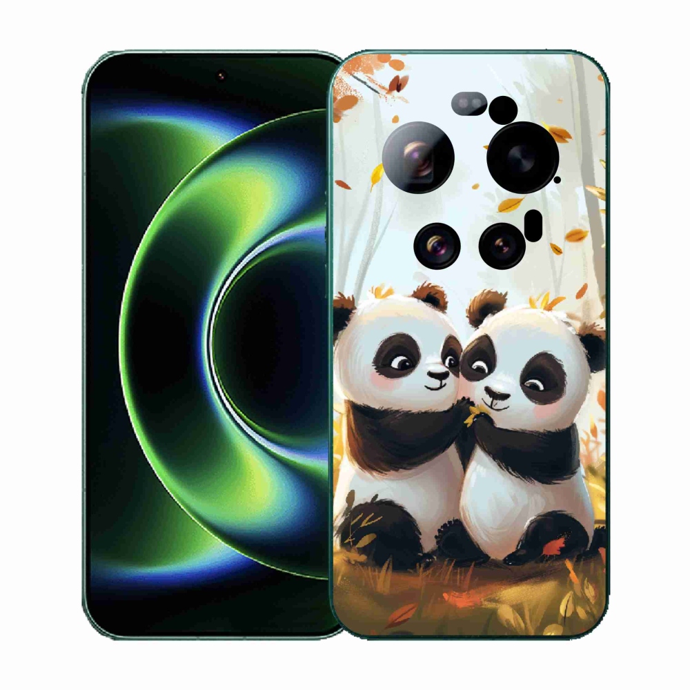 Gelový kryt mmCase na Xiaomi 17 Ultra - pandy