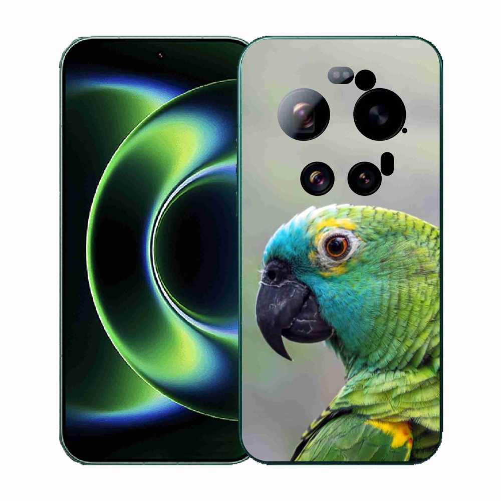 Gelový kryt mmCase na Xiaomi 17 Ultra - papoušek amazoňan