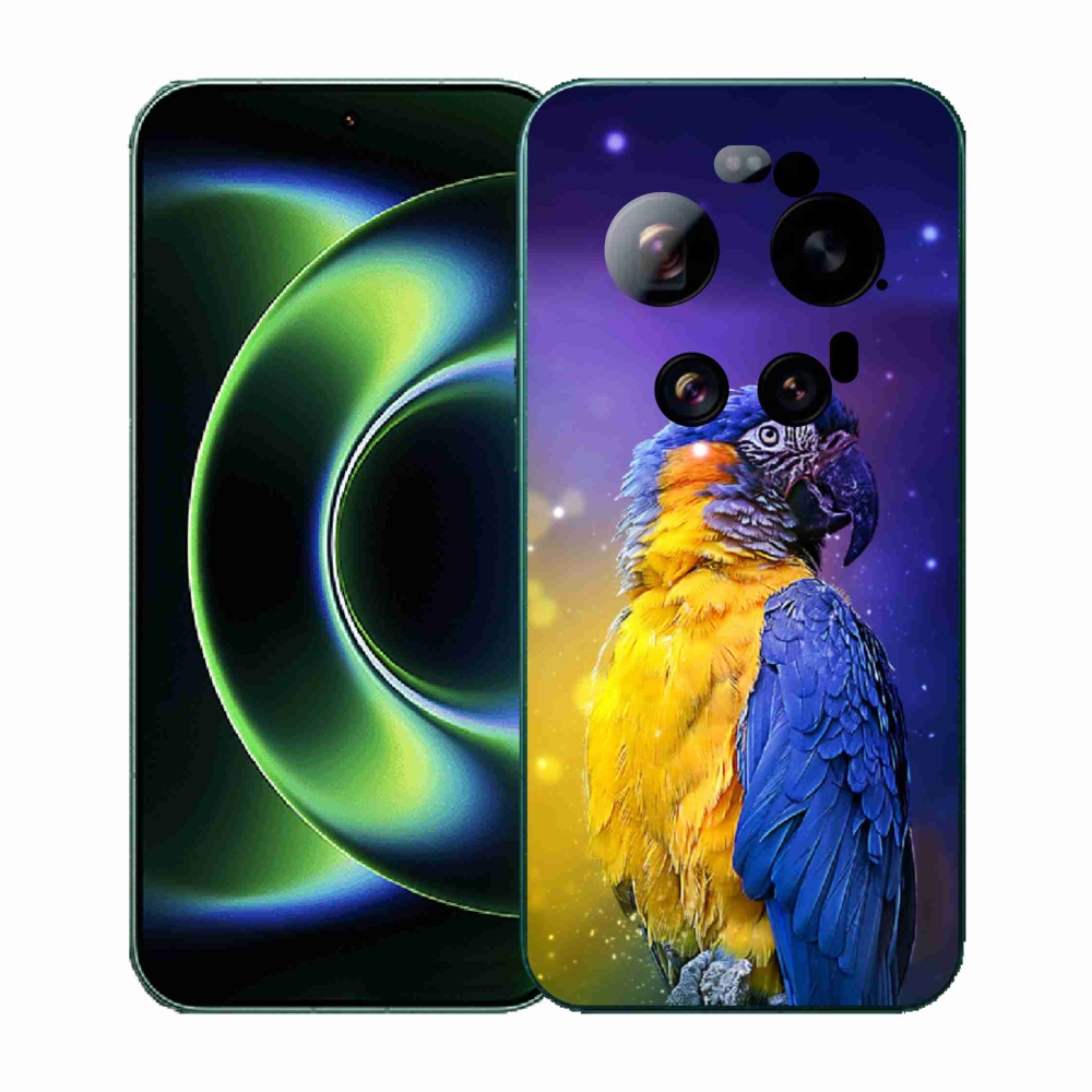 Gelový kryt mmCase na Xiaomi 17 Ultra - papoušek ara 1