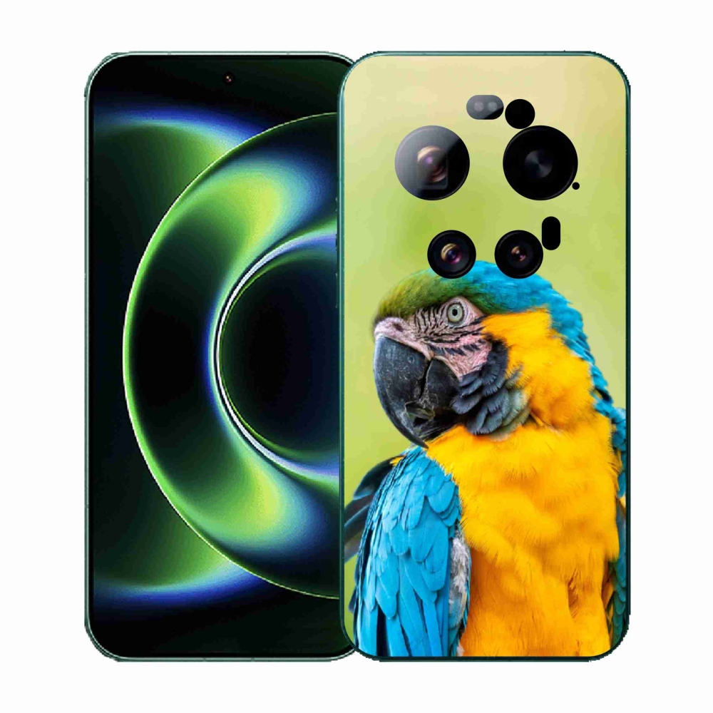 Gelový kryt mmCase na Xiaomi 17 Ultra - papoušek ara 2