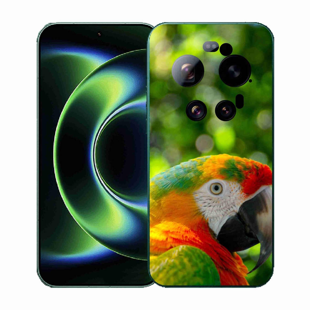 Gelový kryt mmCase na Xiaomi 17 Ultra - papoušek ara 3