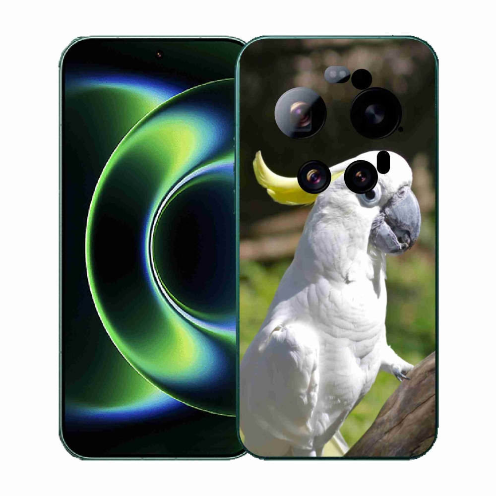 Gelový kryt mmCase na Xiaomi 17 Ultra - papoušek kakadu 2