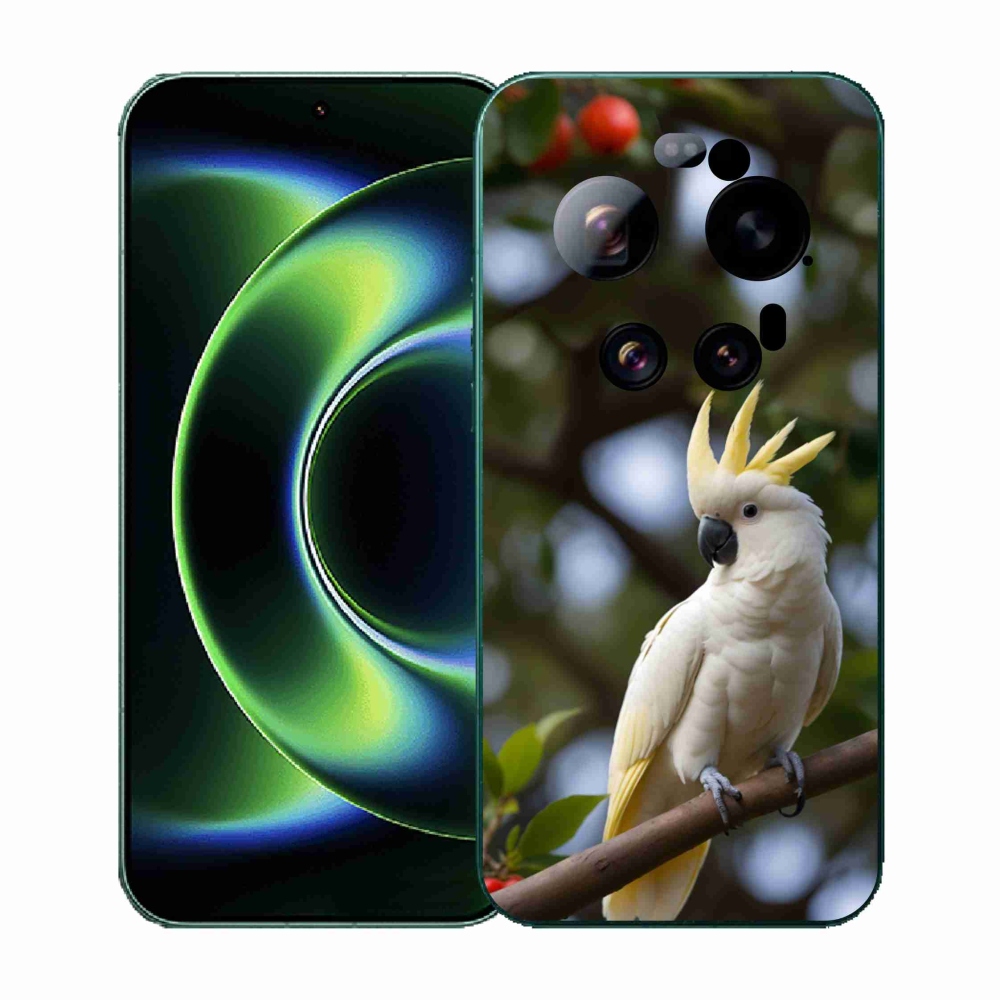 Gelový kryt mmCase na Xiaomi 17 Ultra - papoušek kakadu 3